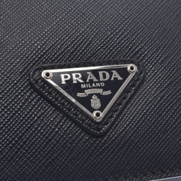 PRADA Black Saffiano Clutch Bag - Picture 6 of 12